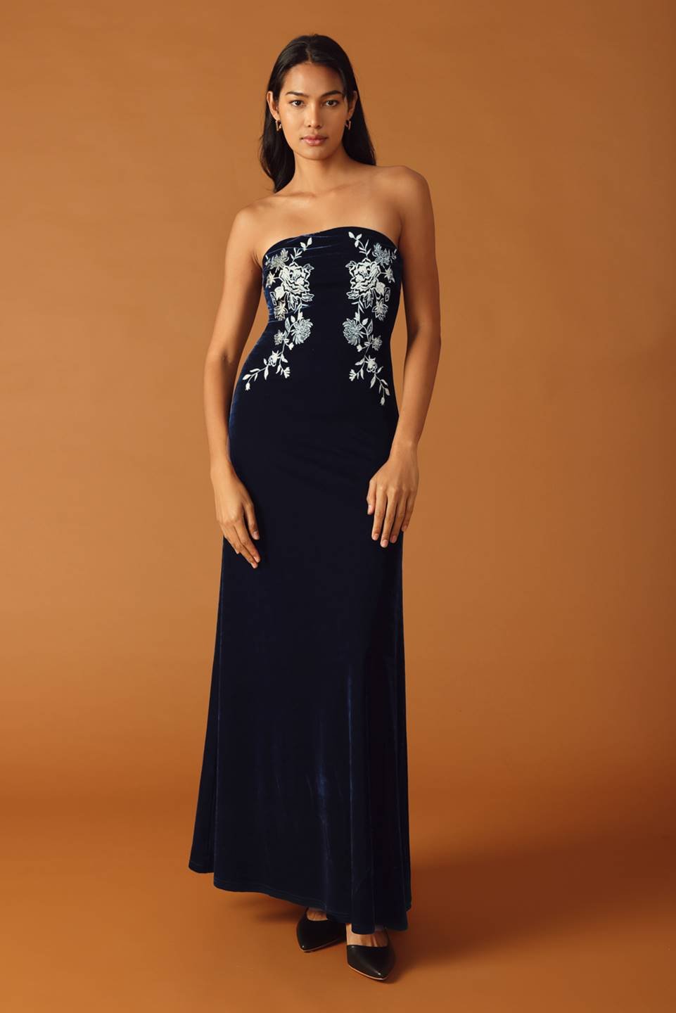 THREADS OF DESTINY VELVET MAXI DRESS - Mack & Harvie