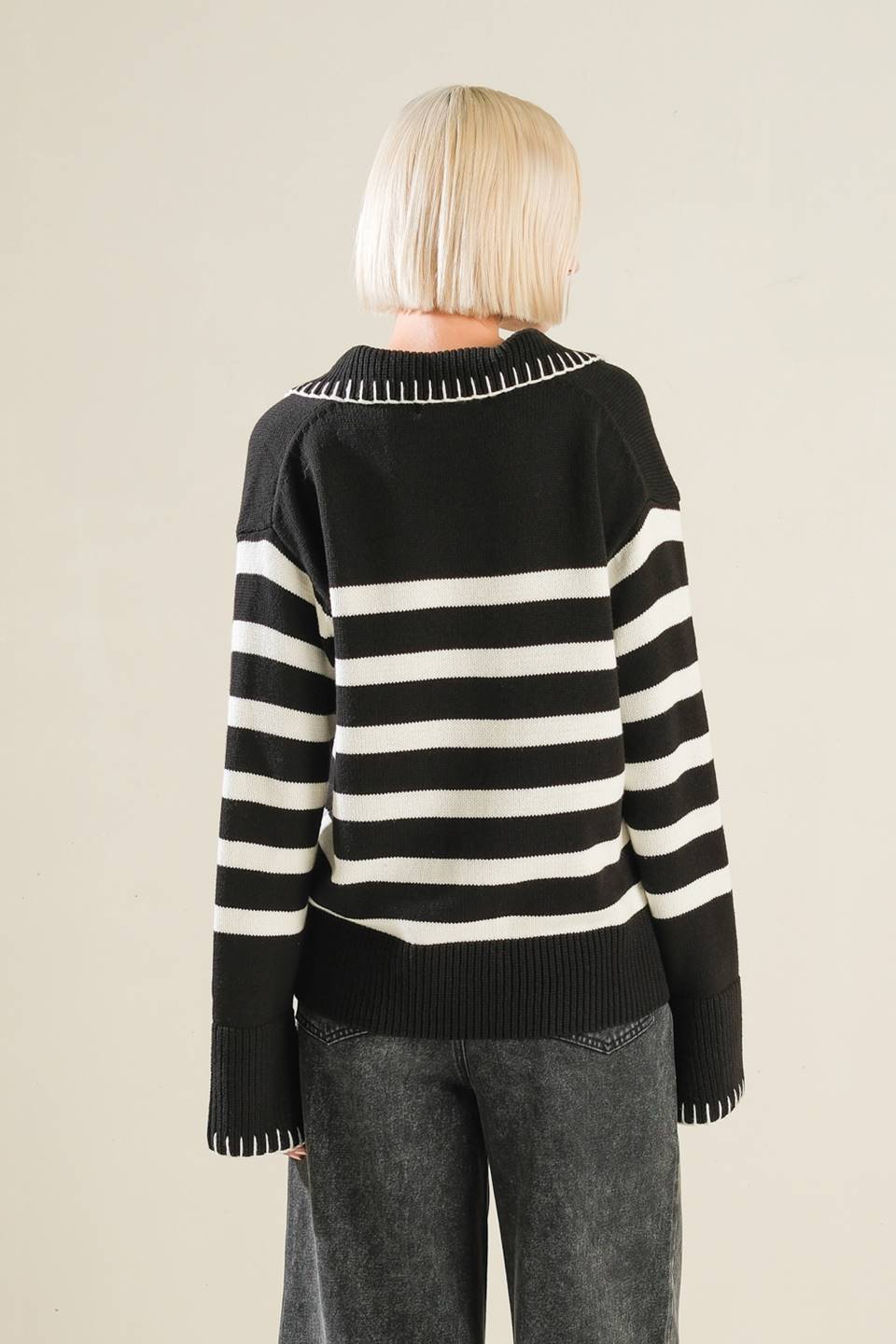 TIMELESS CHARM SWEATER TOP - Mack & Harvie