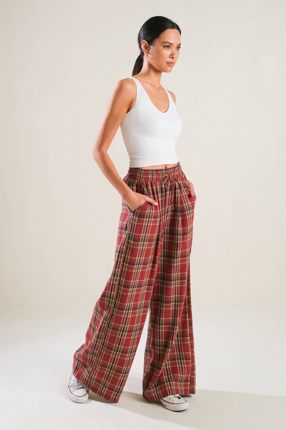 TIMELESS CHARM WOVEN PANTS - Mack & Harvie