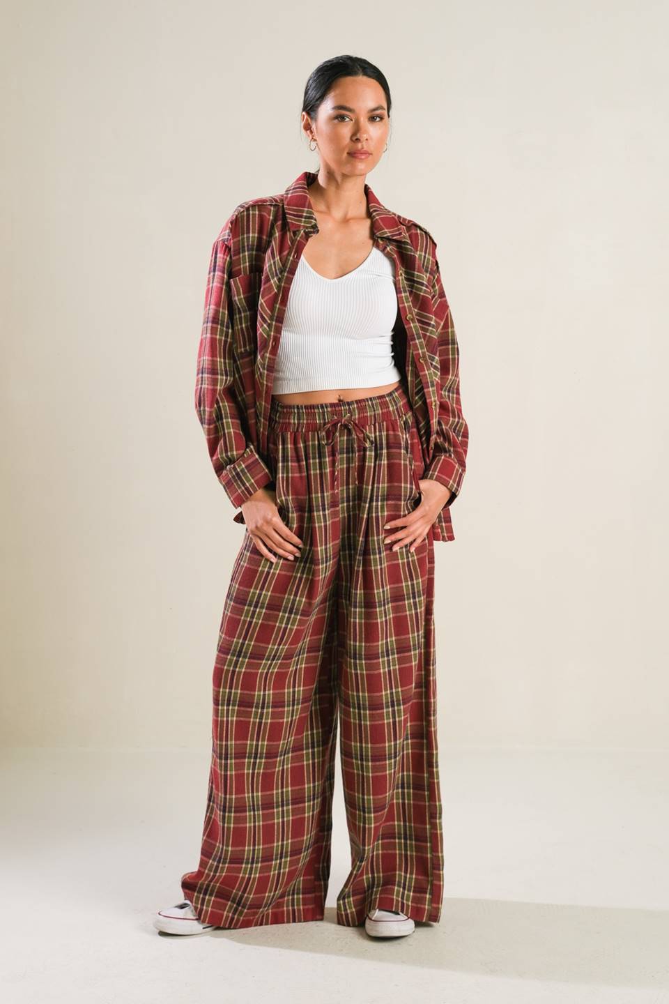 TIMELESS CHARM WOVEN PANTS - Mack & Harvie