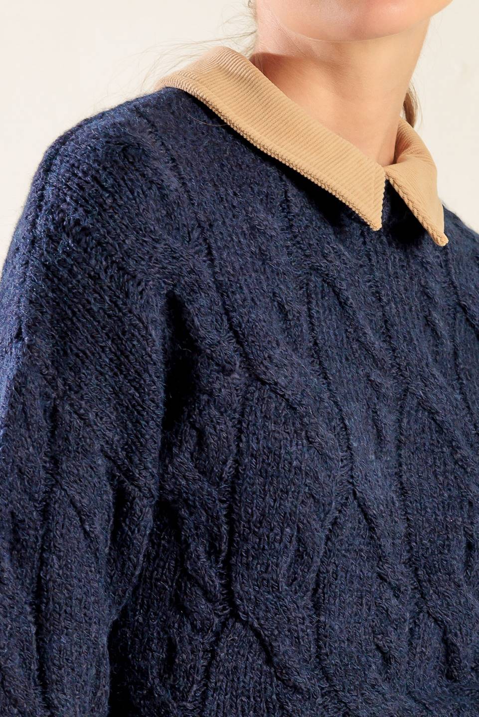 TOTALLY SMITTEN PULLOVER SWEATER TOP - Mack & Harvie