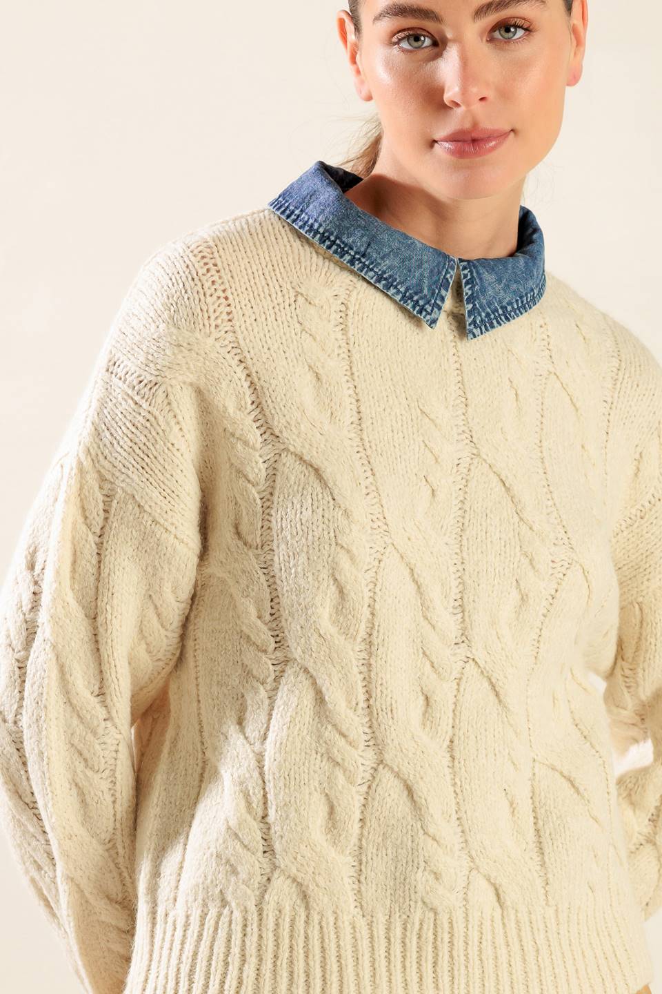 TOTALLY SMITTEN PULLOVER SWEATER TOP - Mack & Harvie