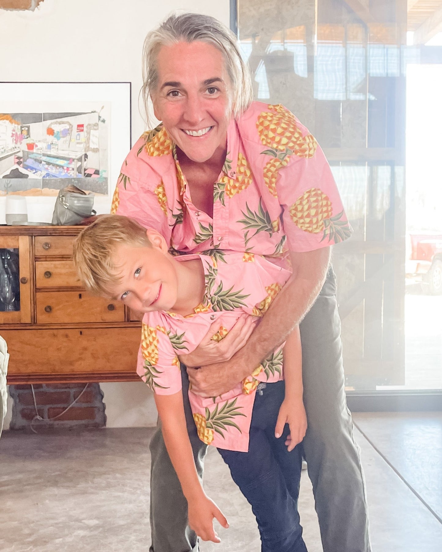 Tropical Love Boys Button Down - Mack & Harvie