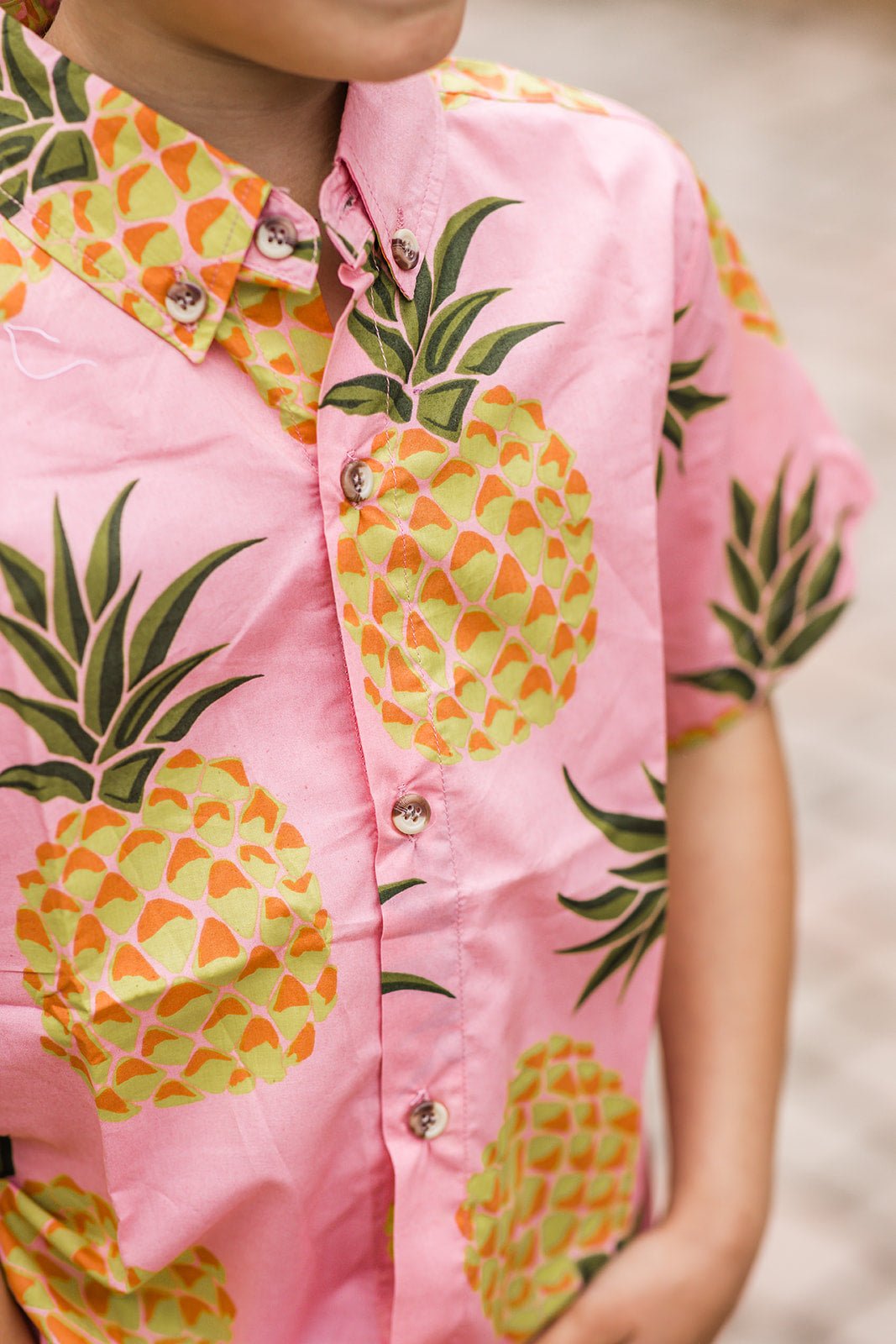 Tropical Love Boys Button Down - Mack & Harvie