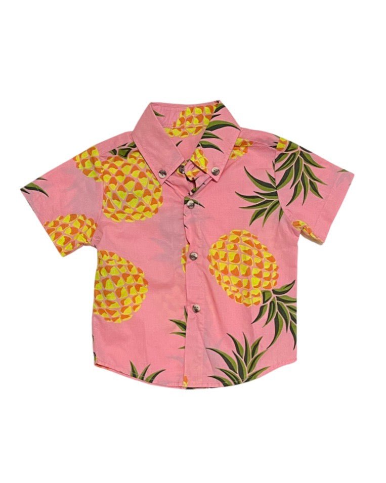 Tropical Love Boys Button Down - Mack & Harvie