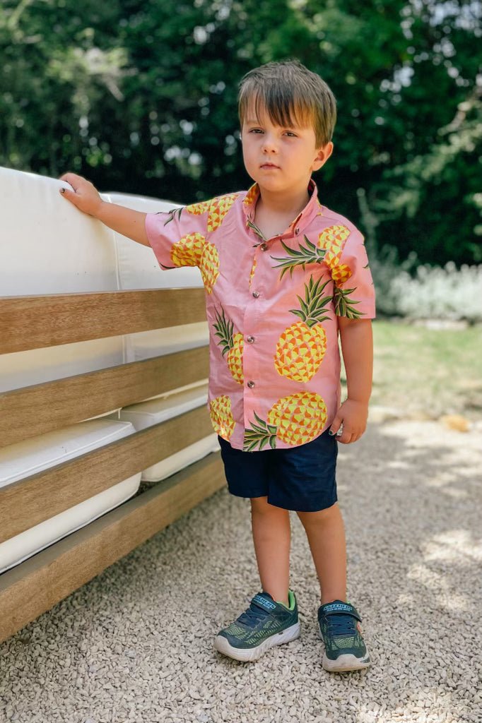 Tropical Love Boys Button Down - Mack & Harvie