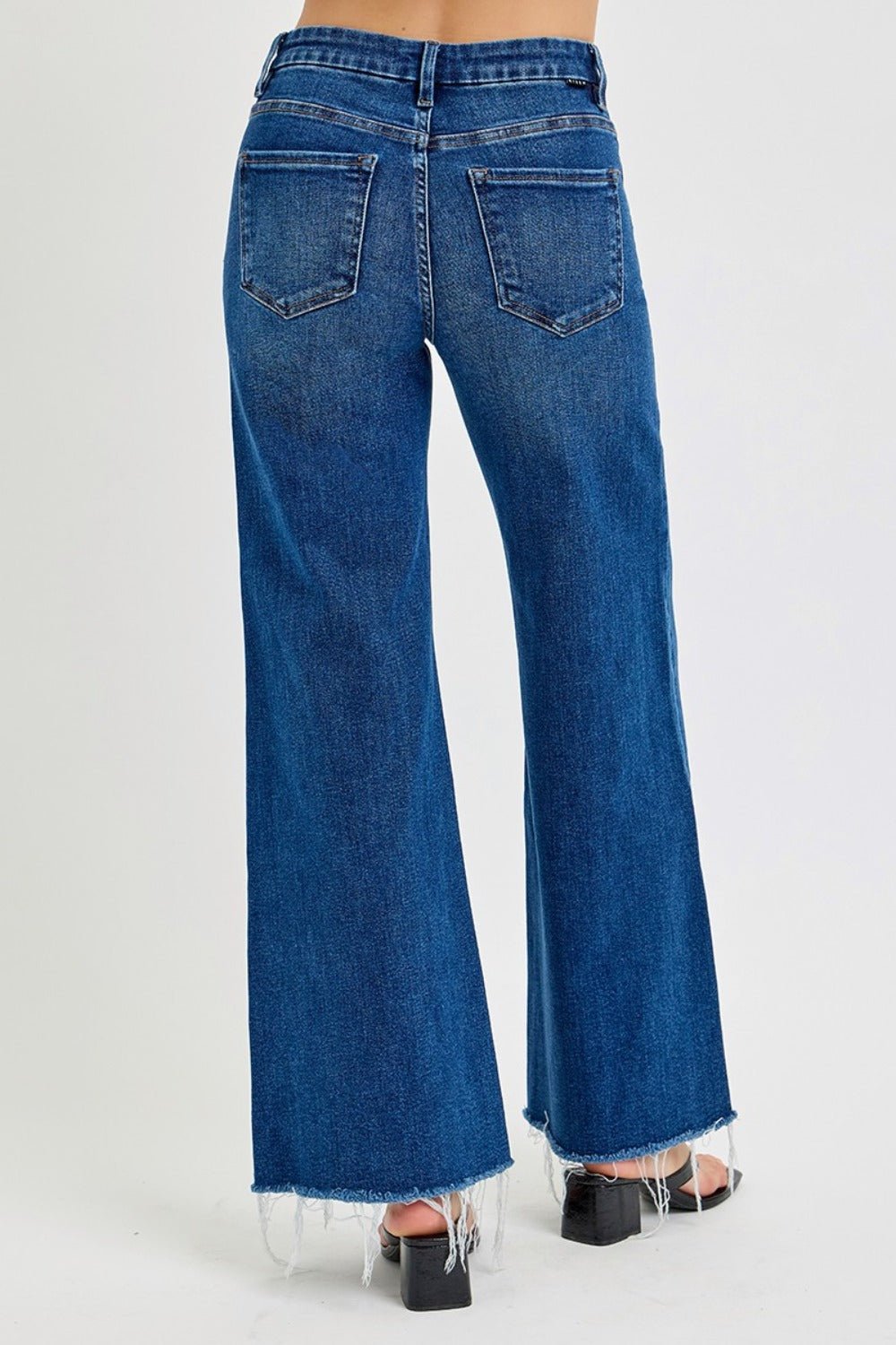 Tummy Control High Rise Wide Leg Jeans - Mack & Harvie