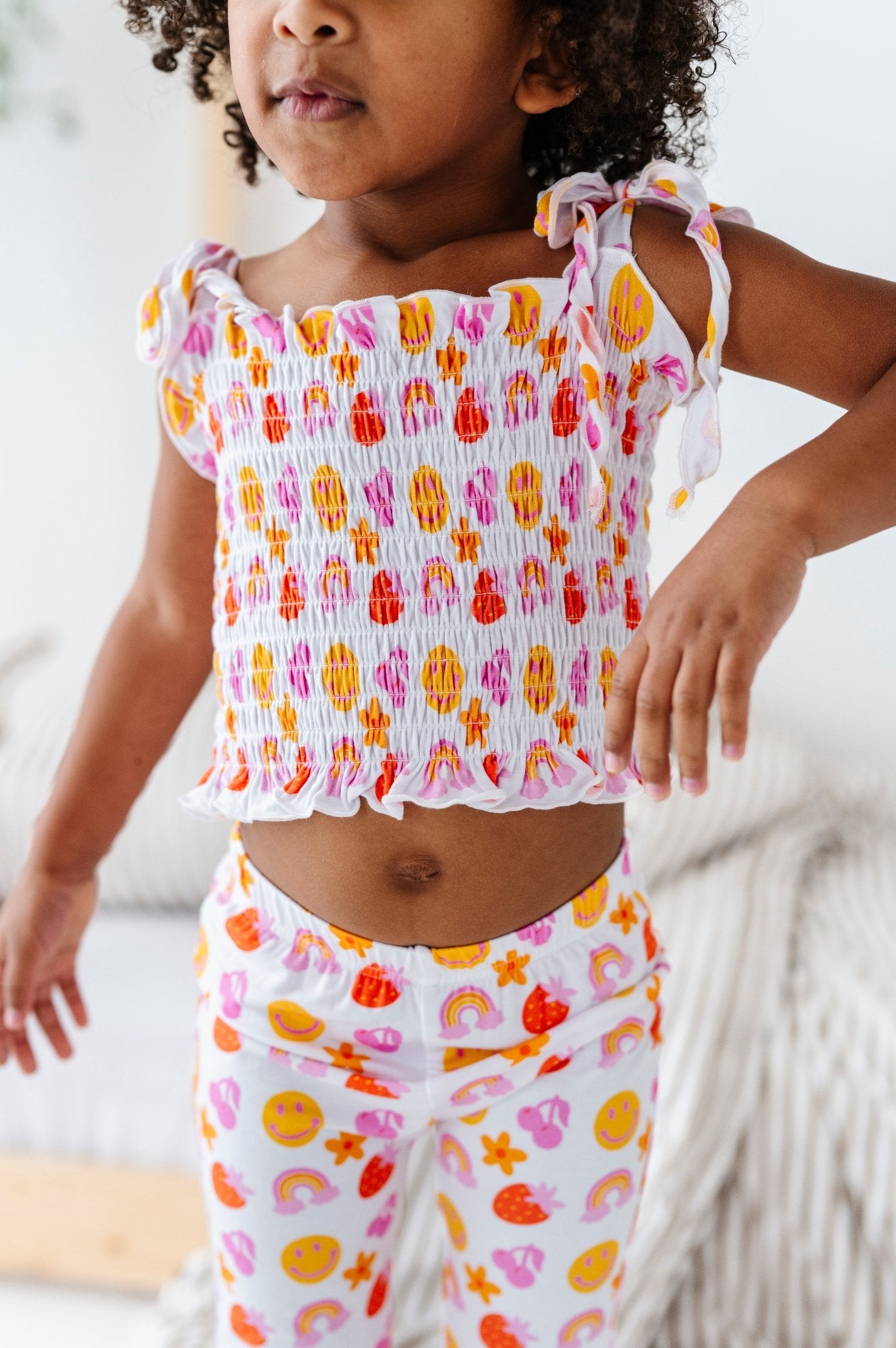 Tutti Fruti Smocked Tank Set - Mack & Harvie