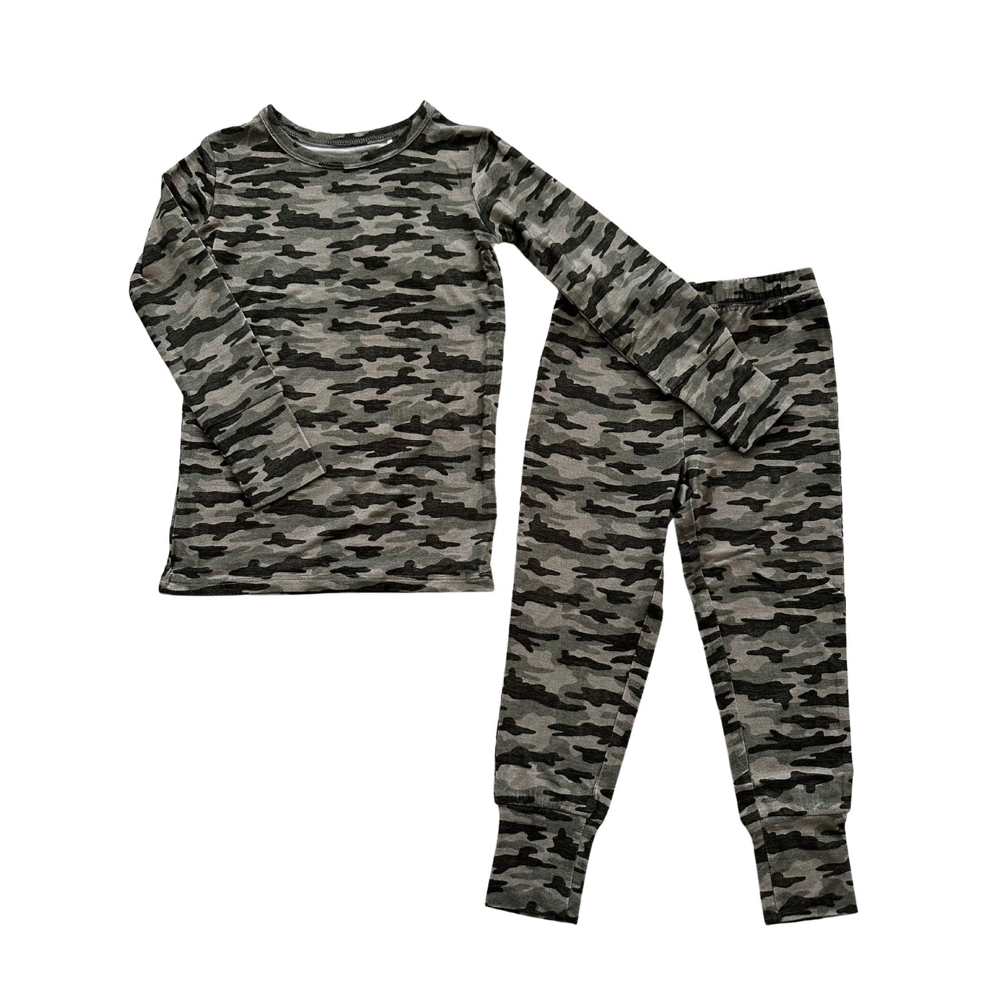 Two - Piece Pajama Set - Camo - Mack & Harvie