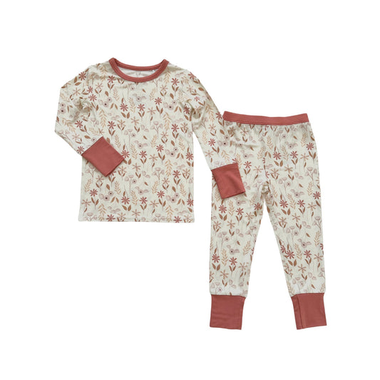 Two - Piece Pajama Set - Wildflower - Mack & Harvie