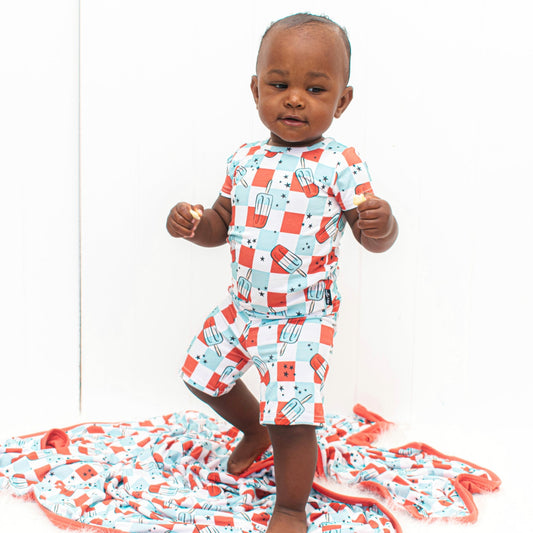 TWO PIECE SHORTIE SET - Bomb Pops - Mack & Harvie