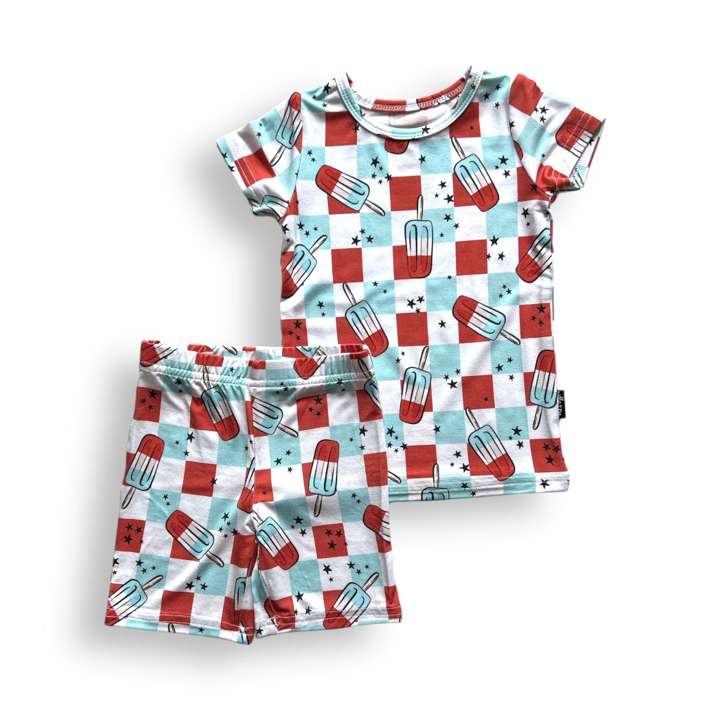 TWO PIECE SHORTIE SET - Bomb Pops - Mack & Harvie