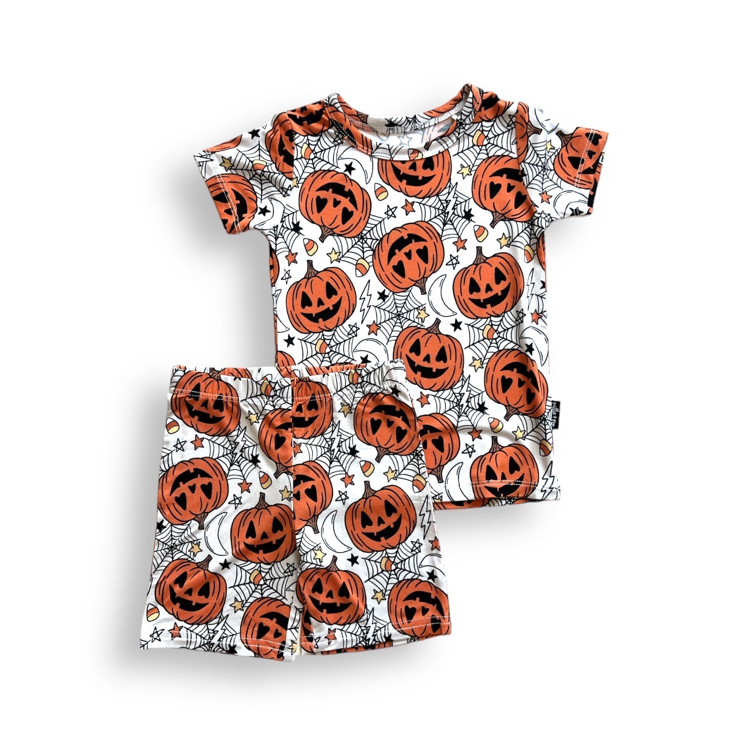 TWO PIECE SHORTIE SET - Jack - o - Lantern - Mack & Harvie