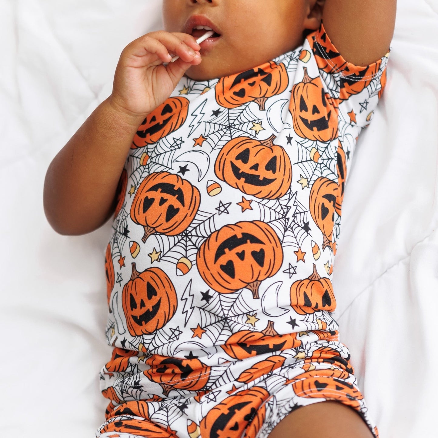 TWO PIECE SHORTIE SET - Jack - o - Lantern - Mack & Harvie