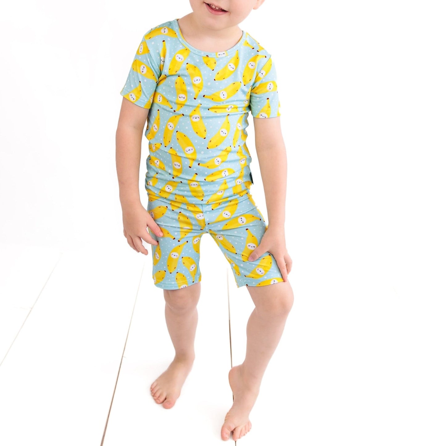 TWO PIECE SHORTIE SET - Kawaii Banana - Mack & Harvie