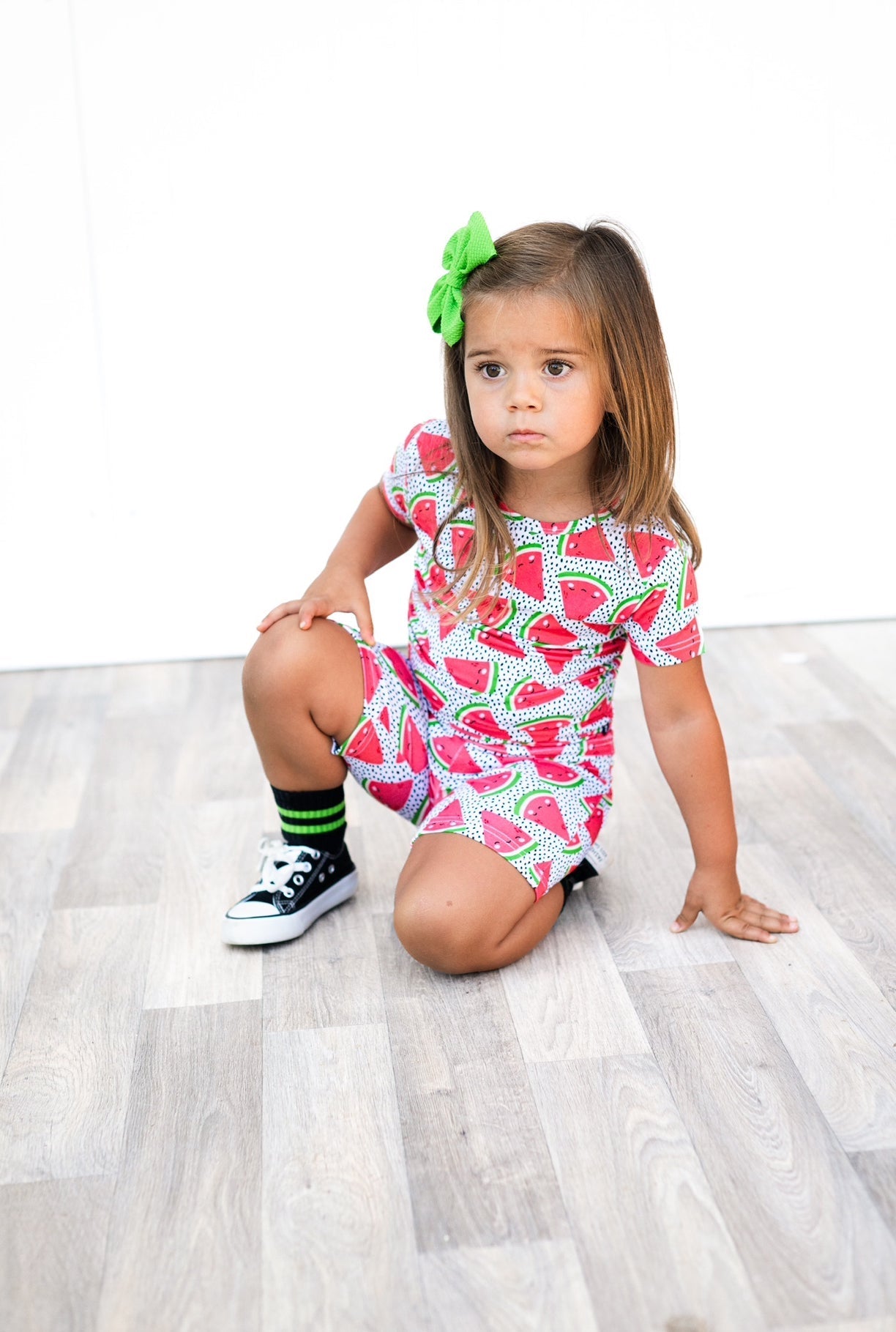 TWO PIECE SHORTIE SET - Kawaii Watermelon - Mack & Harvie