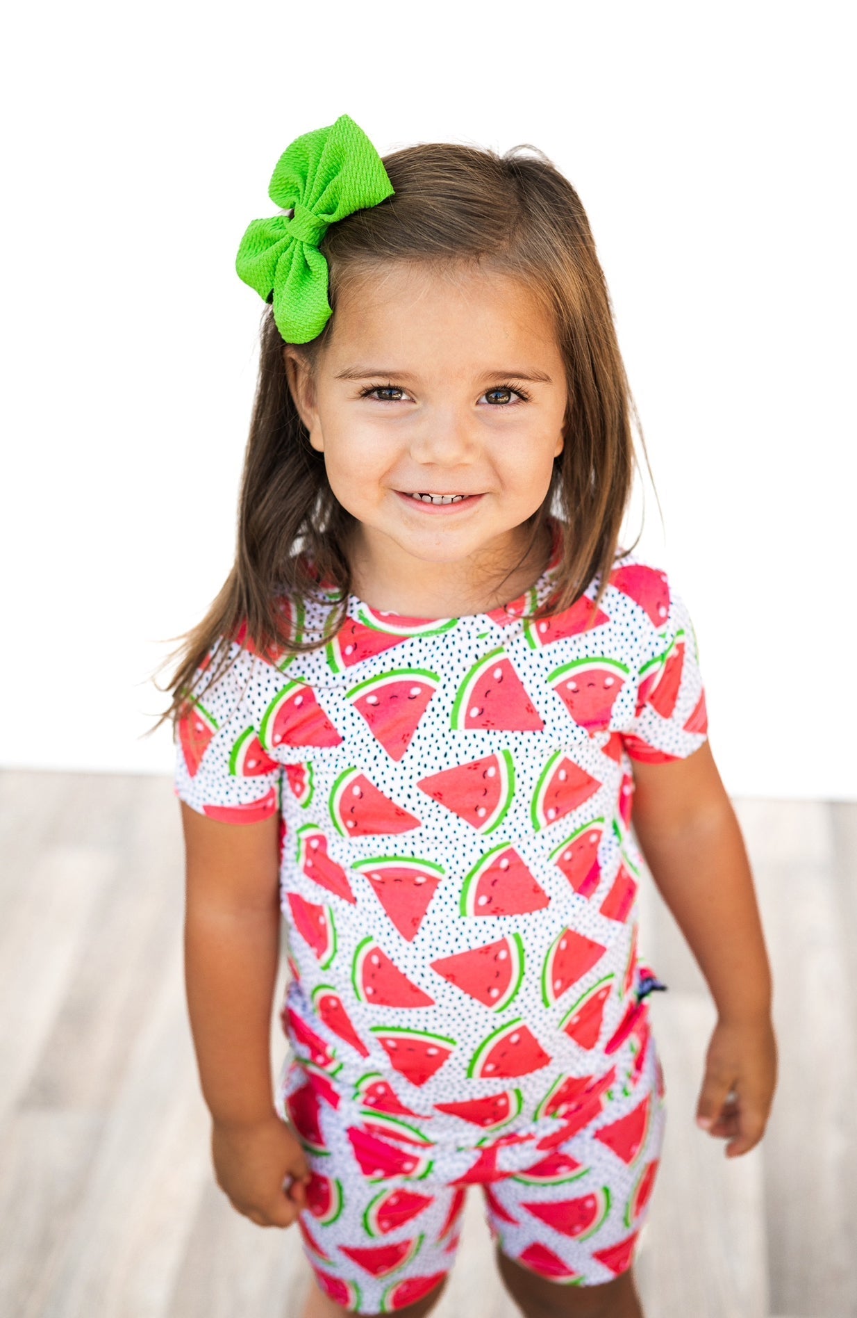 TWO PIECE SHORTIE SET - Kawaii Watermelon - Mack & Harvie