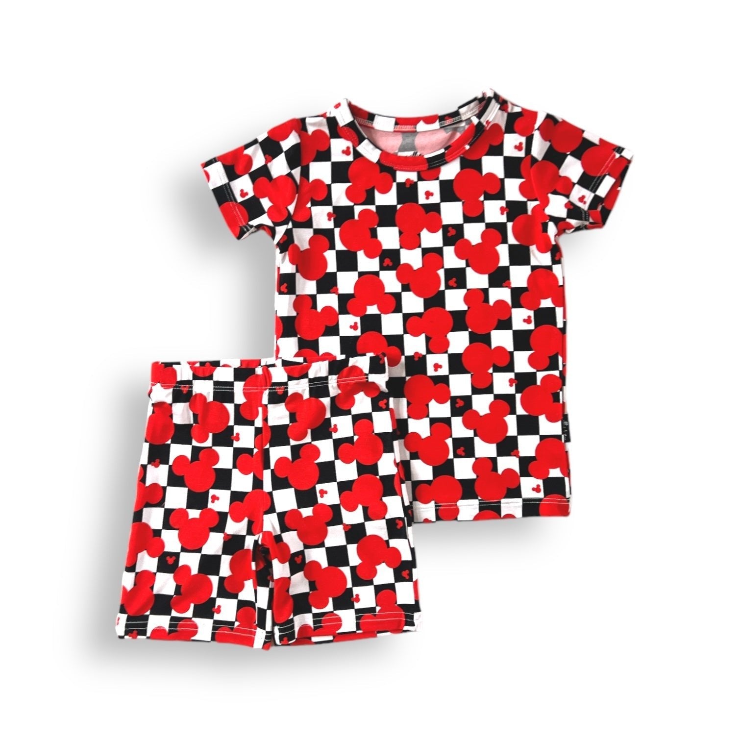 TWO PIECE SHORTIE SET - Roo Magic (Red) - Mack & Harvie