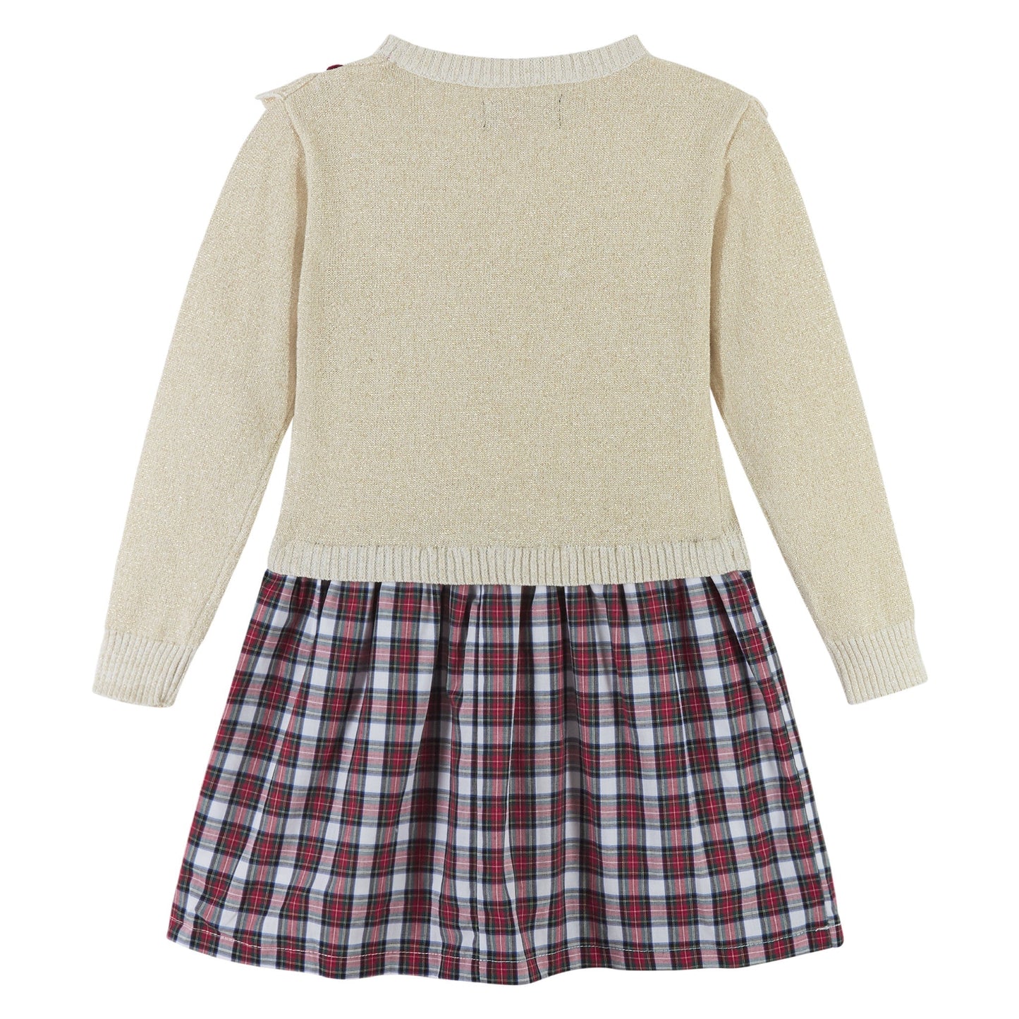 Varsity Ruffle Sweater Dress - Mack & Harvie