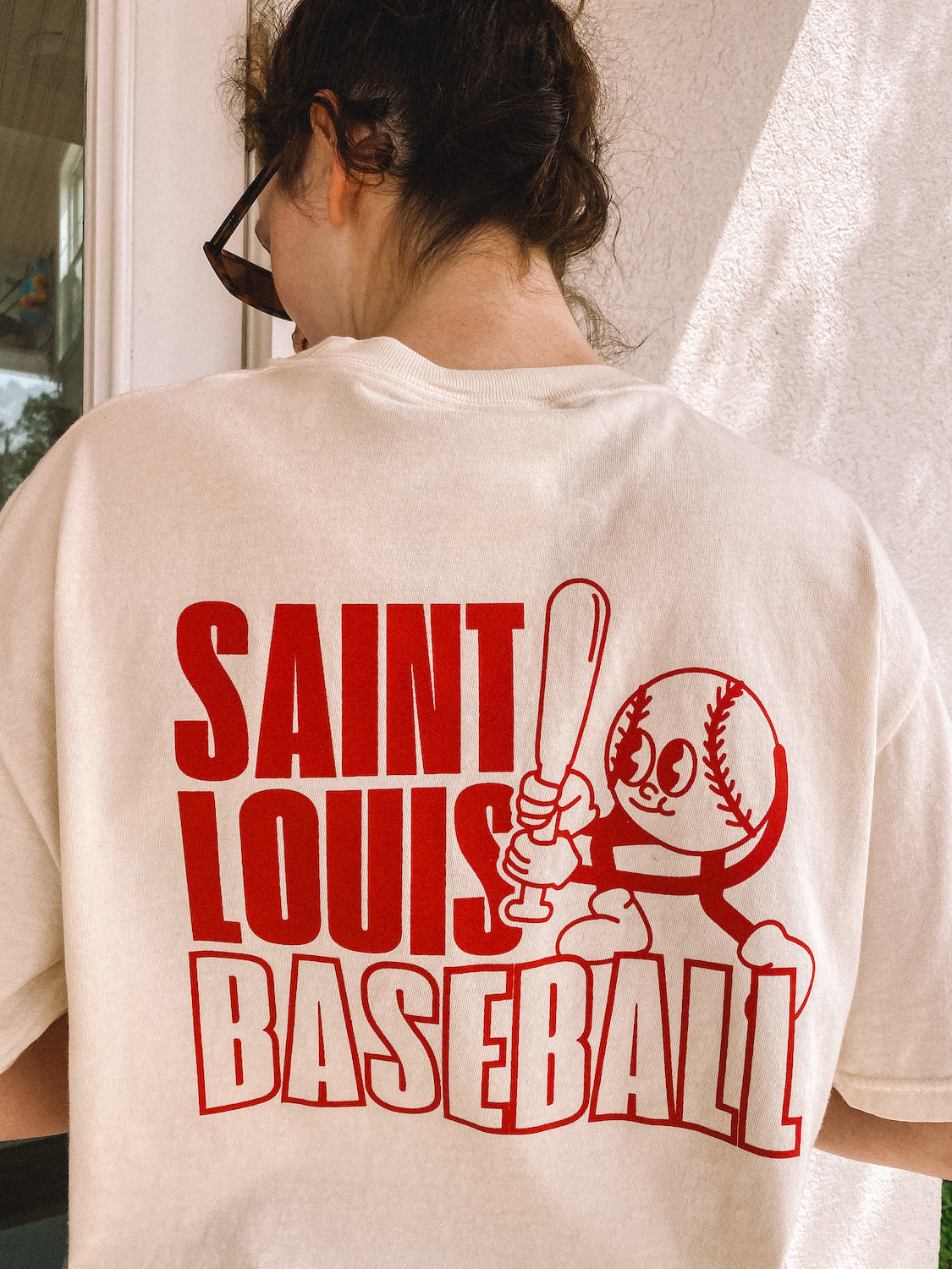 vintage saint louis baseball tee - adult