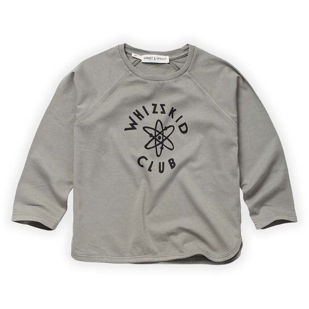 Whizzkid Club Raglan T-Shirt - Storm Grey - FINAL SALE - Mack & Harvie