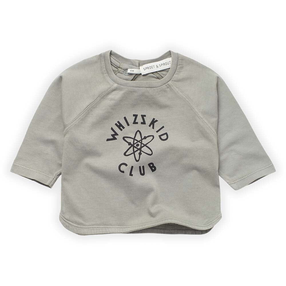 Whizzkid Club Raglan T-Shirt - Storm Grey - FINAL SALE - Mack & Harvie