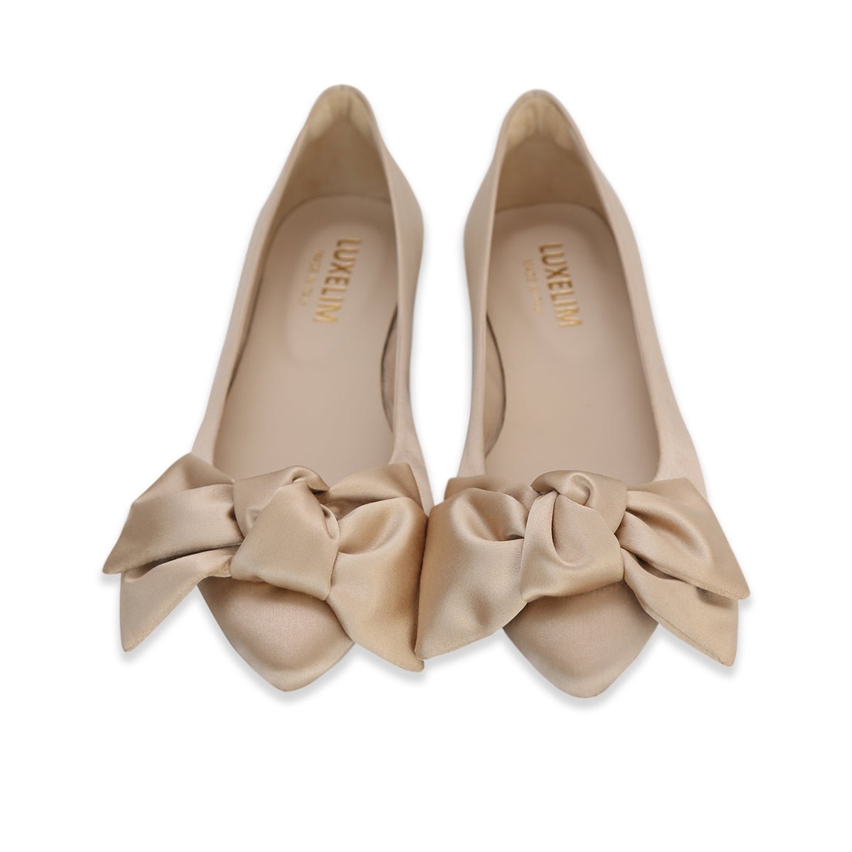 Women's Victoria Satin Ballet Flats - Mack & Harvie