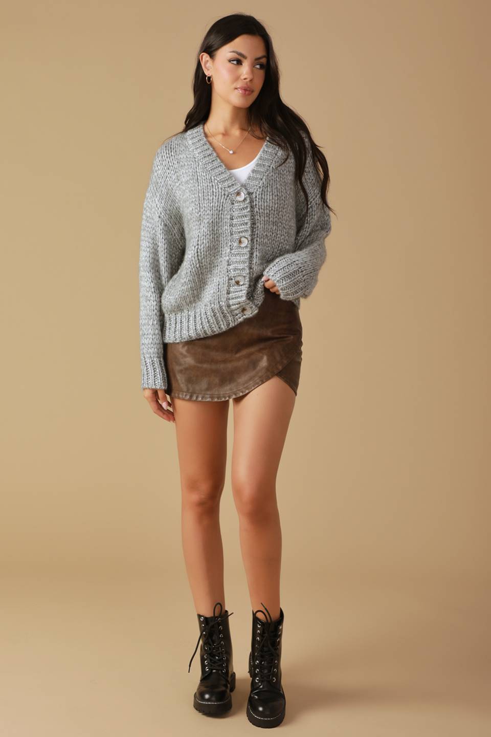 WOVEN WHISPERS SWEATER CARDIGAN - Mack & Harvie