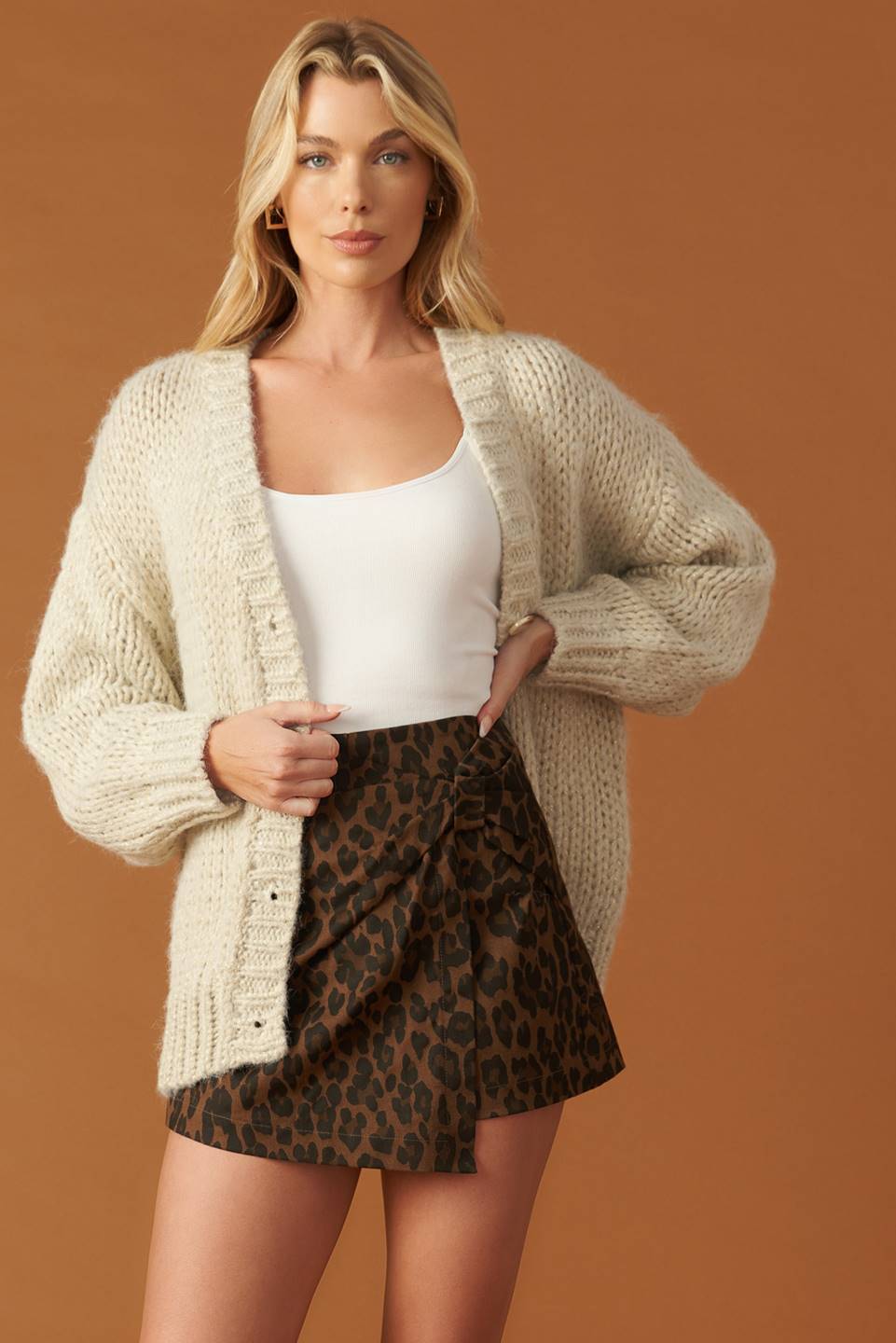 WOVEN WHISPERS SWEATER CARDIGAN - Mack & Harvie