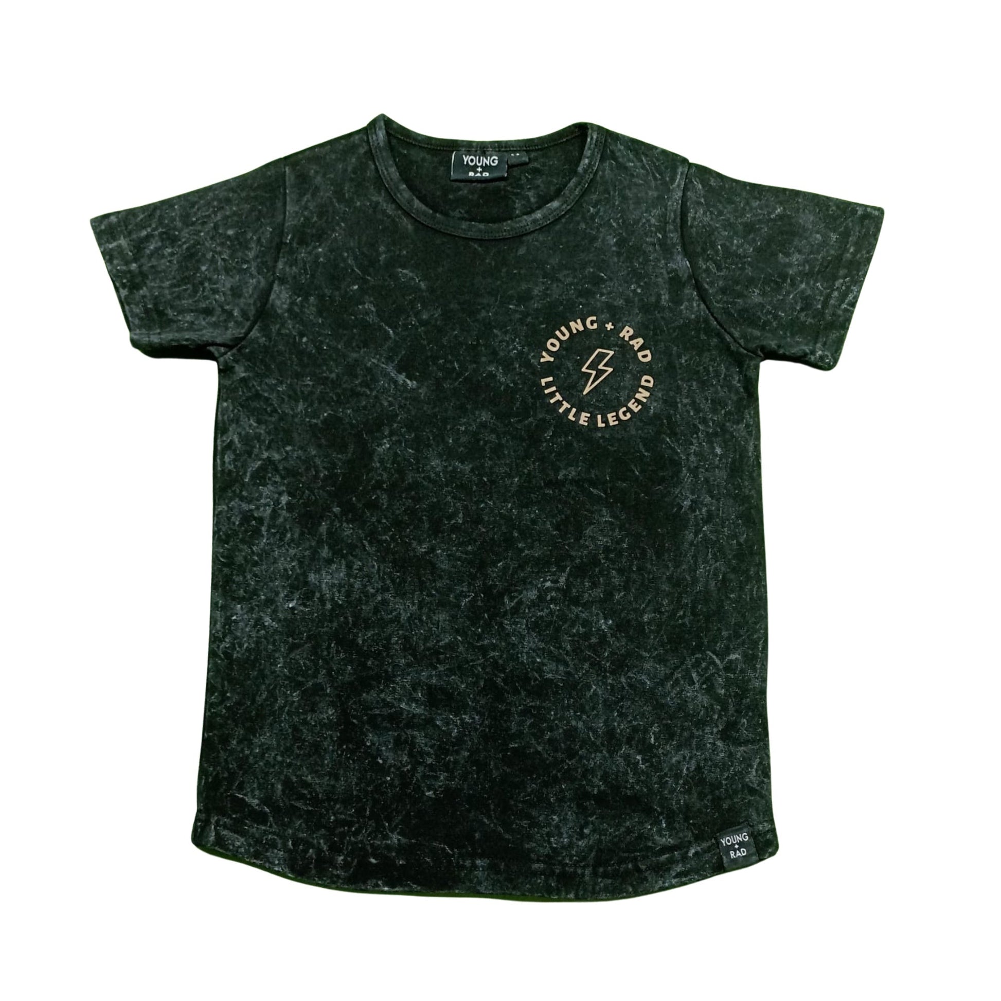 Y+R LITTLE LEGEND TEE // BLACK - Mack & Harvie