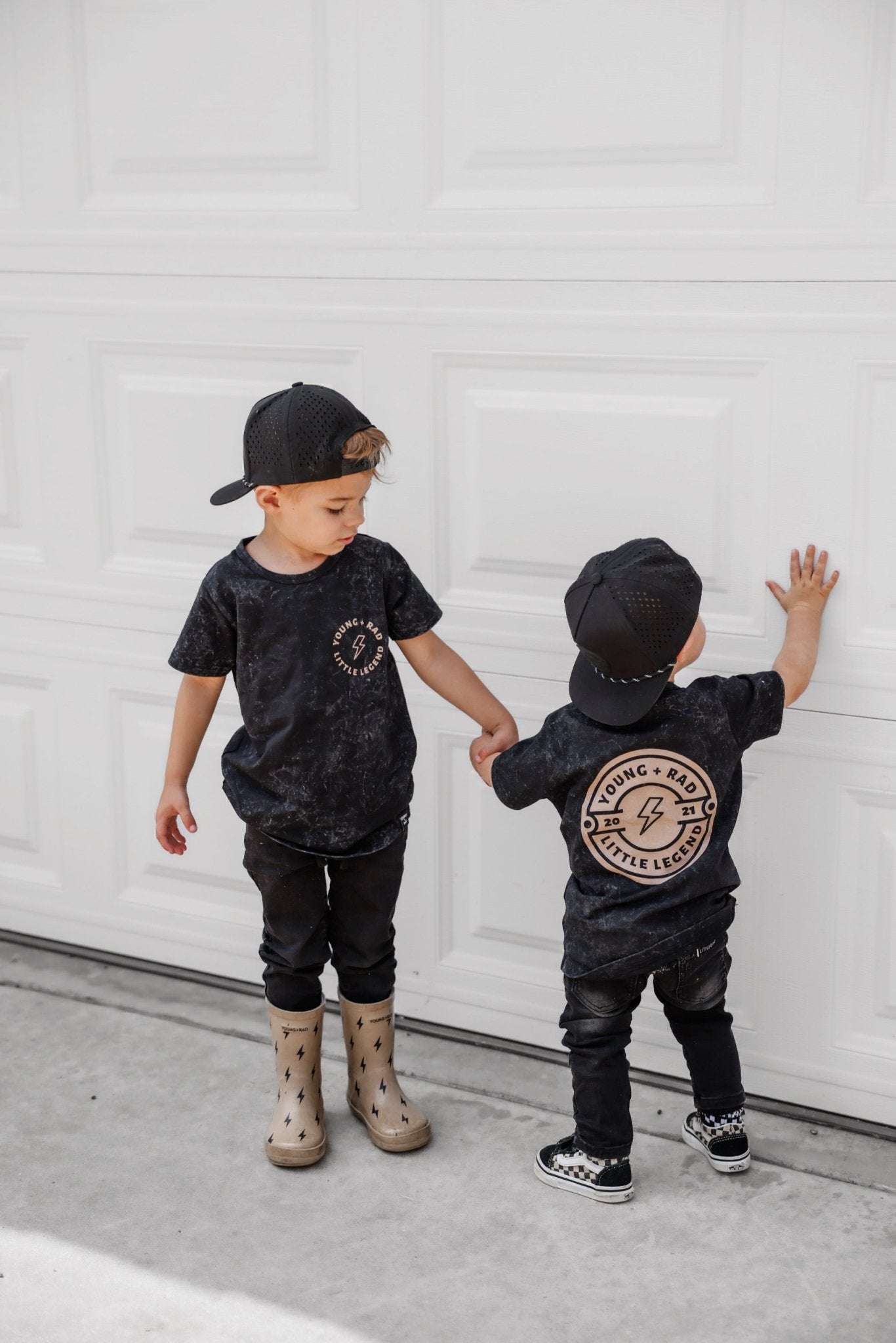 Y+R LITTLE LEGEND TEE // BLACK - Mack & Harvie