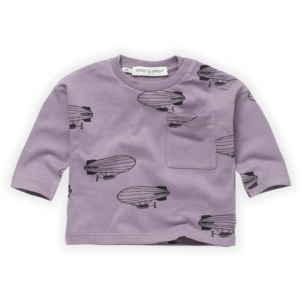 Zeppelin T-Shirt - Ice Purple - Mack & Harvie