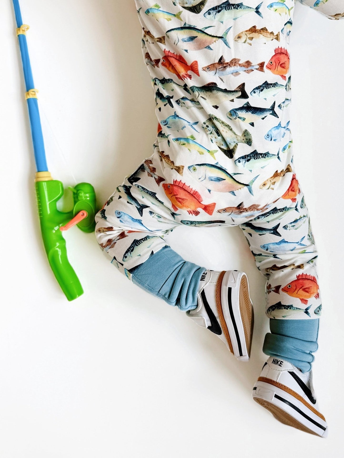 ZIP ROMPER - Fishy - Mack & Harvie