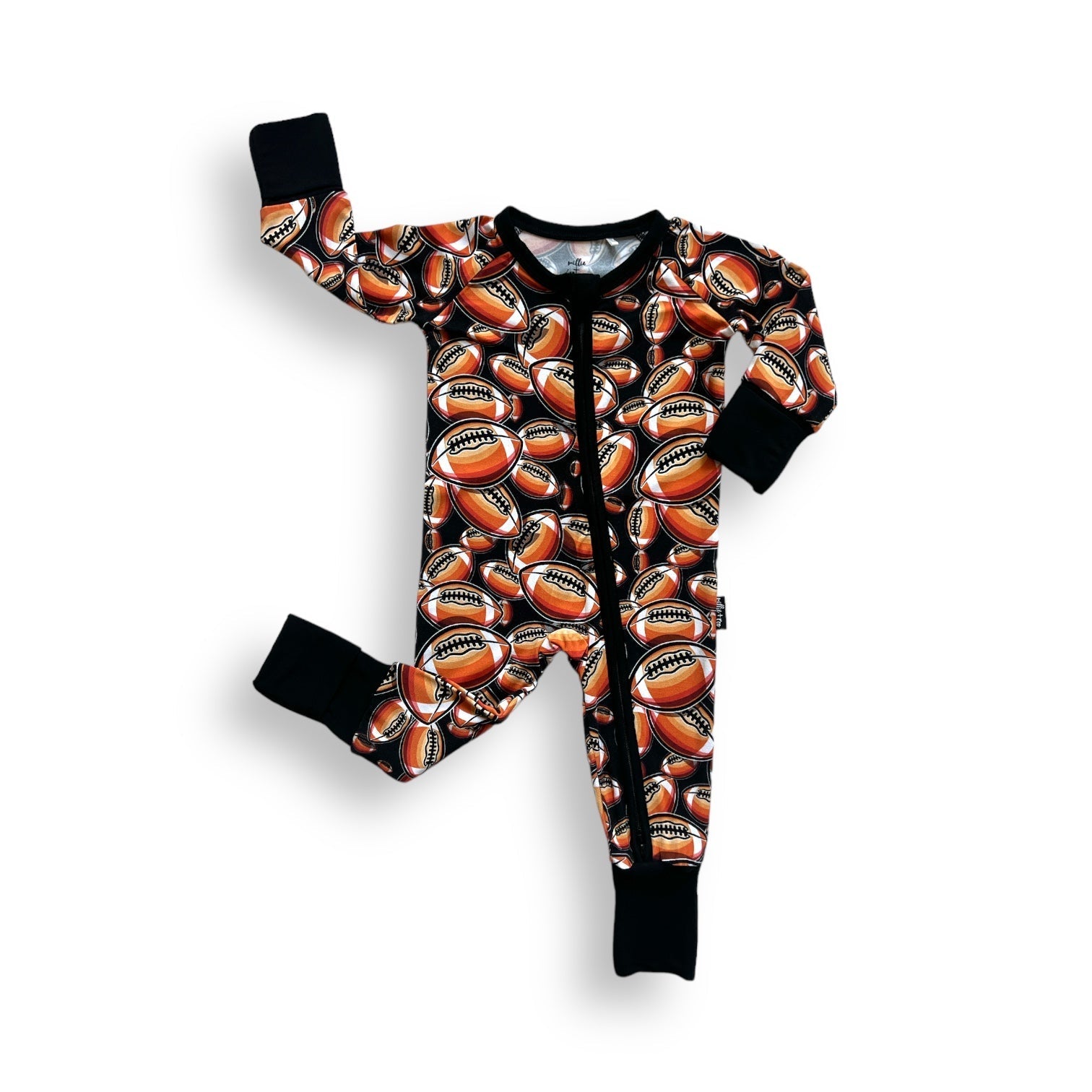 ZIP ROMPER - Football - Mack & Harvie