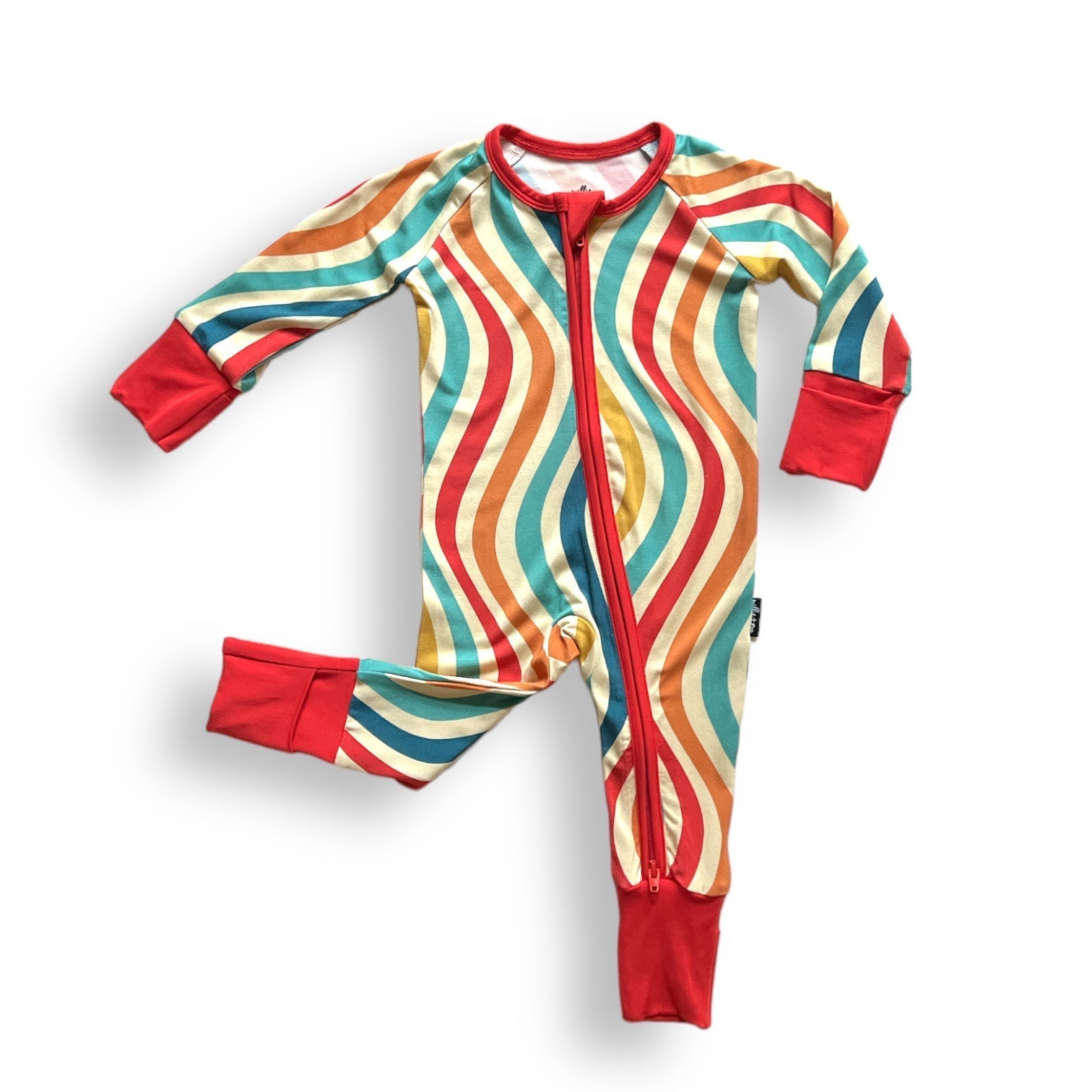 ZIP ROMPER - Groovy Wave - Mack & Harvie