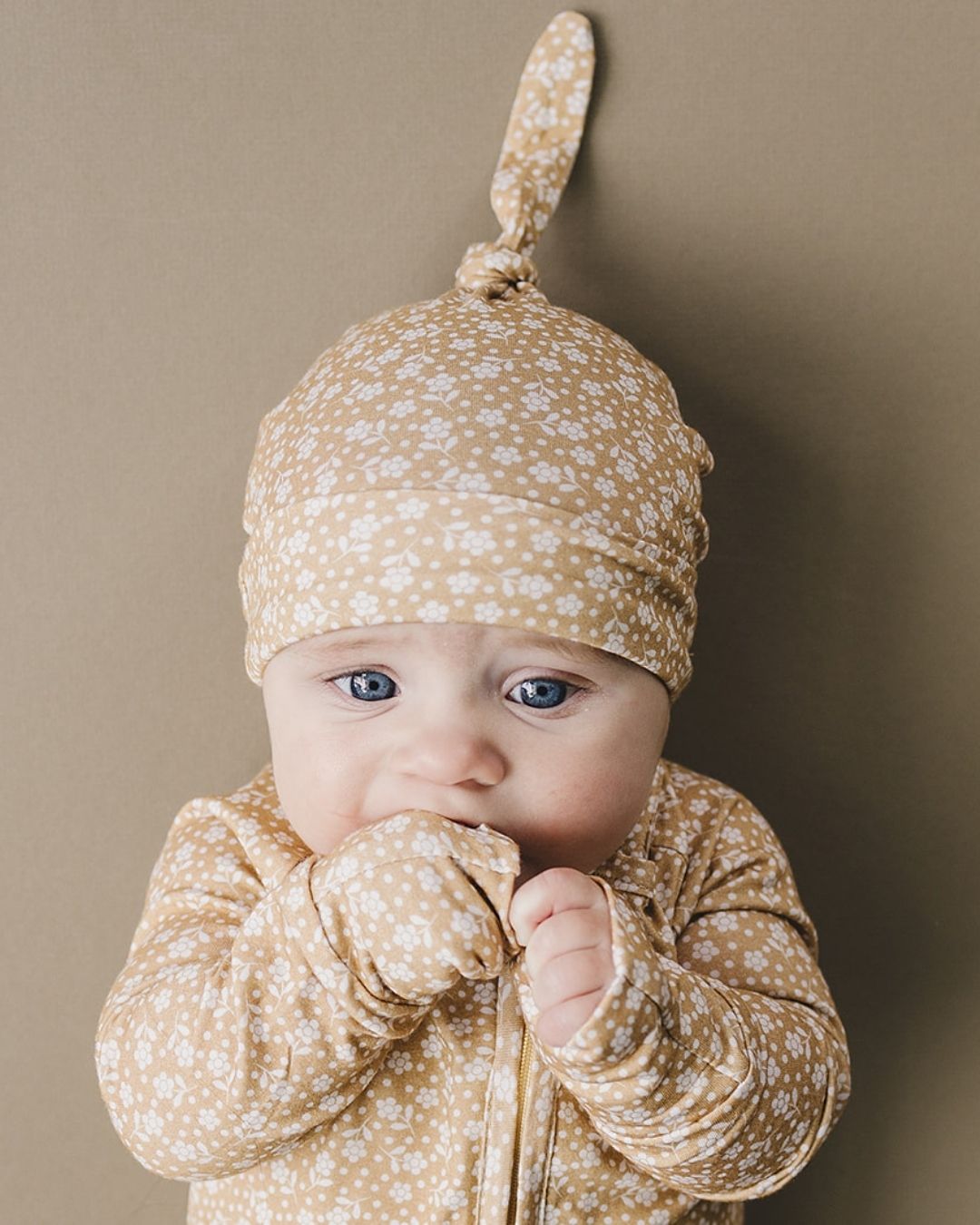 Bamboo Knot Hat | Neutral Garden - Mack & Harvie