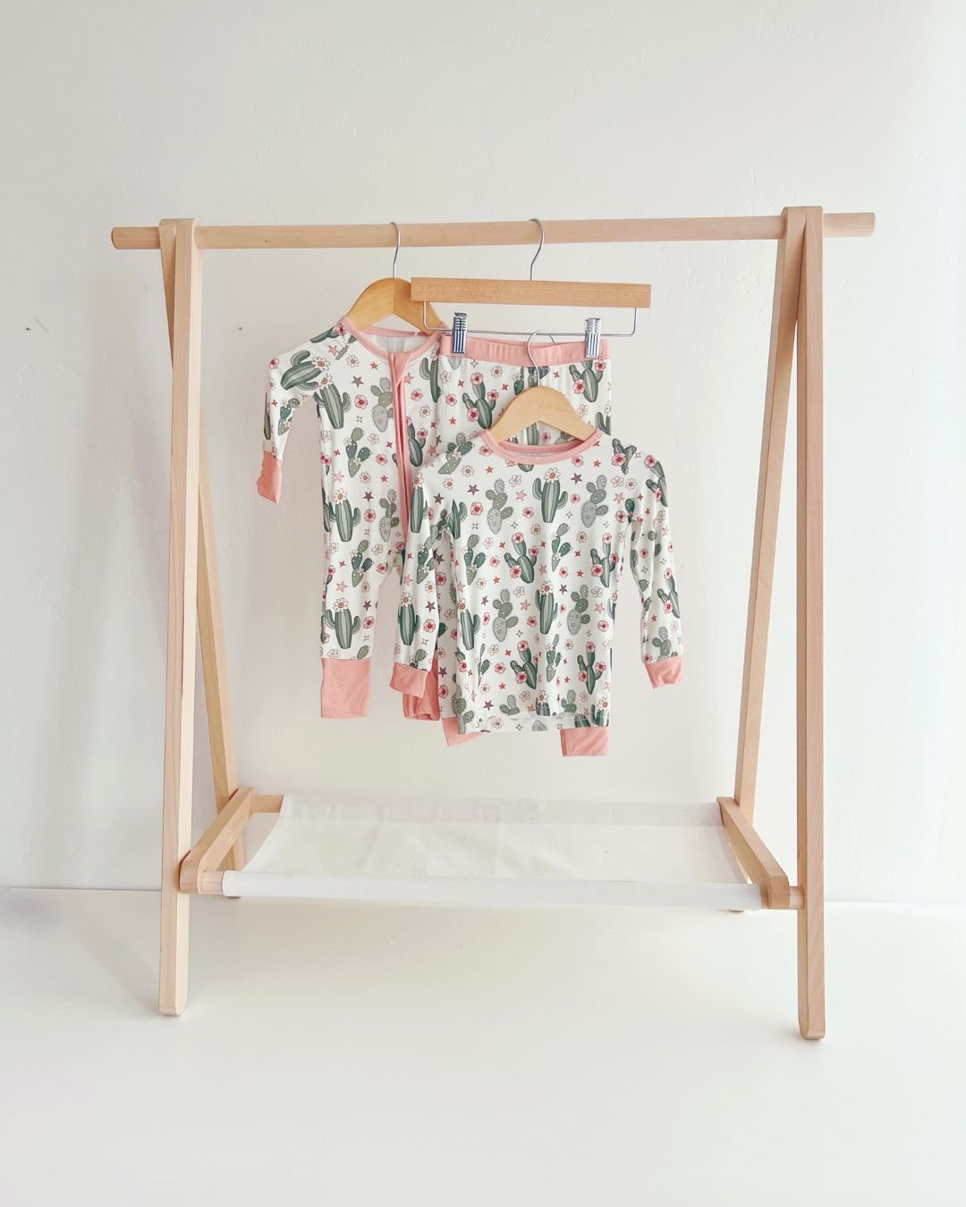 Bamboo Two Piece Set | Cactus Flowers - Mack & Harvie