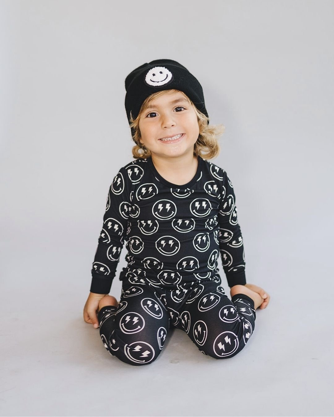 Bamboo Two Piece Set | Electric Smiley - Mack & Harvie