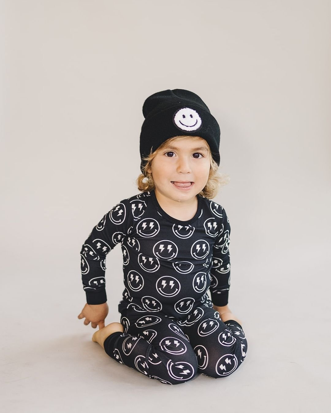 Bamboo Two Piece Set | Electric Smiley - Mack & Harvie