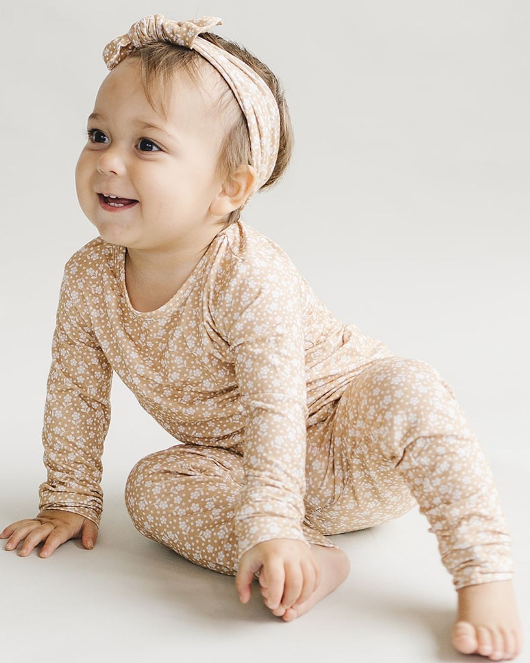 Bamboo Two Piece Set | Neutral Garden - Mack & Harvie