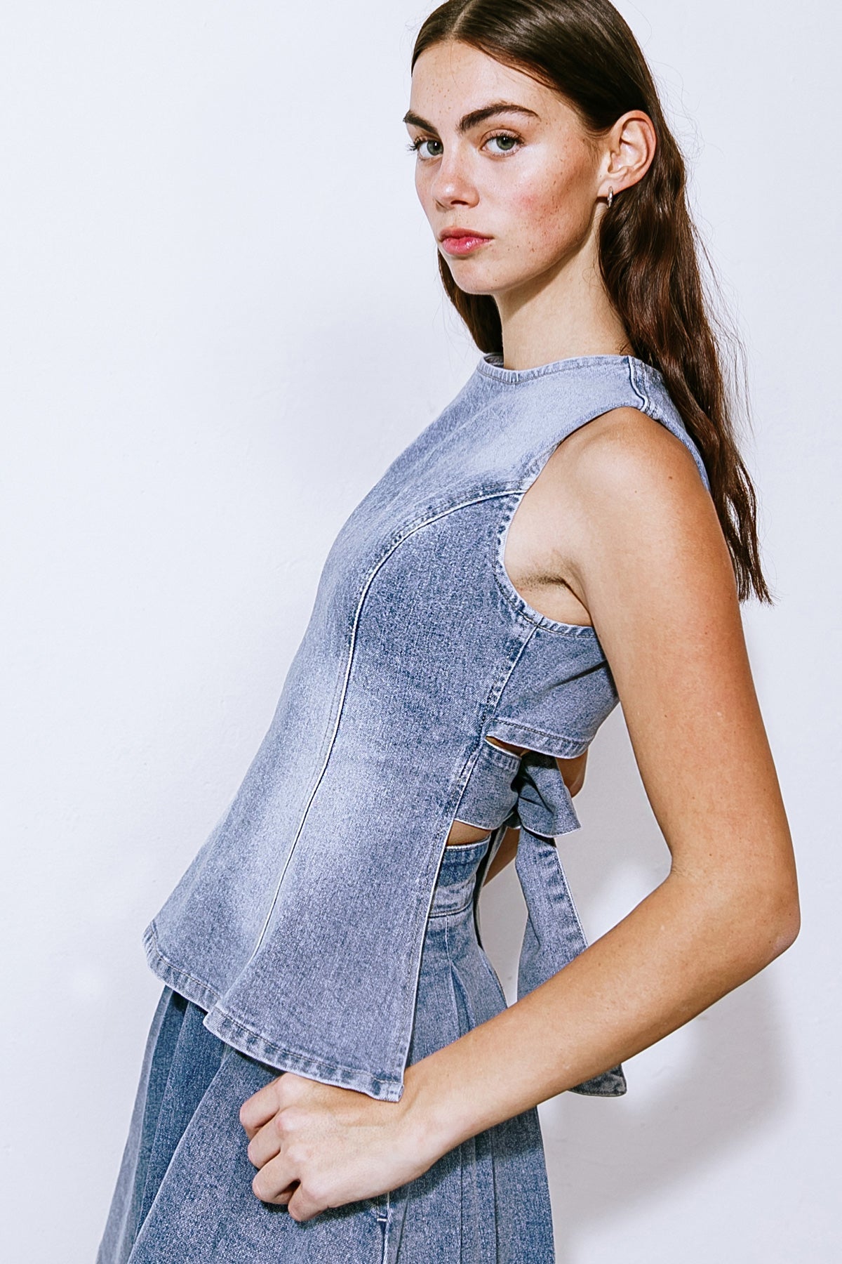 BE THE BRIGHTEST DENIM TOP - Mack & Harvie