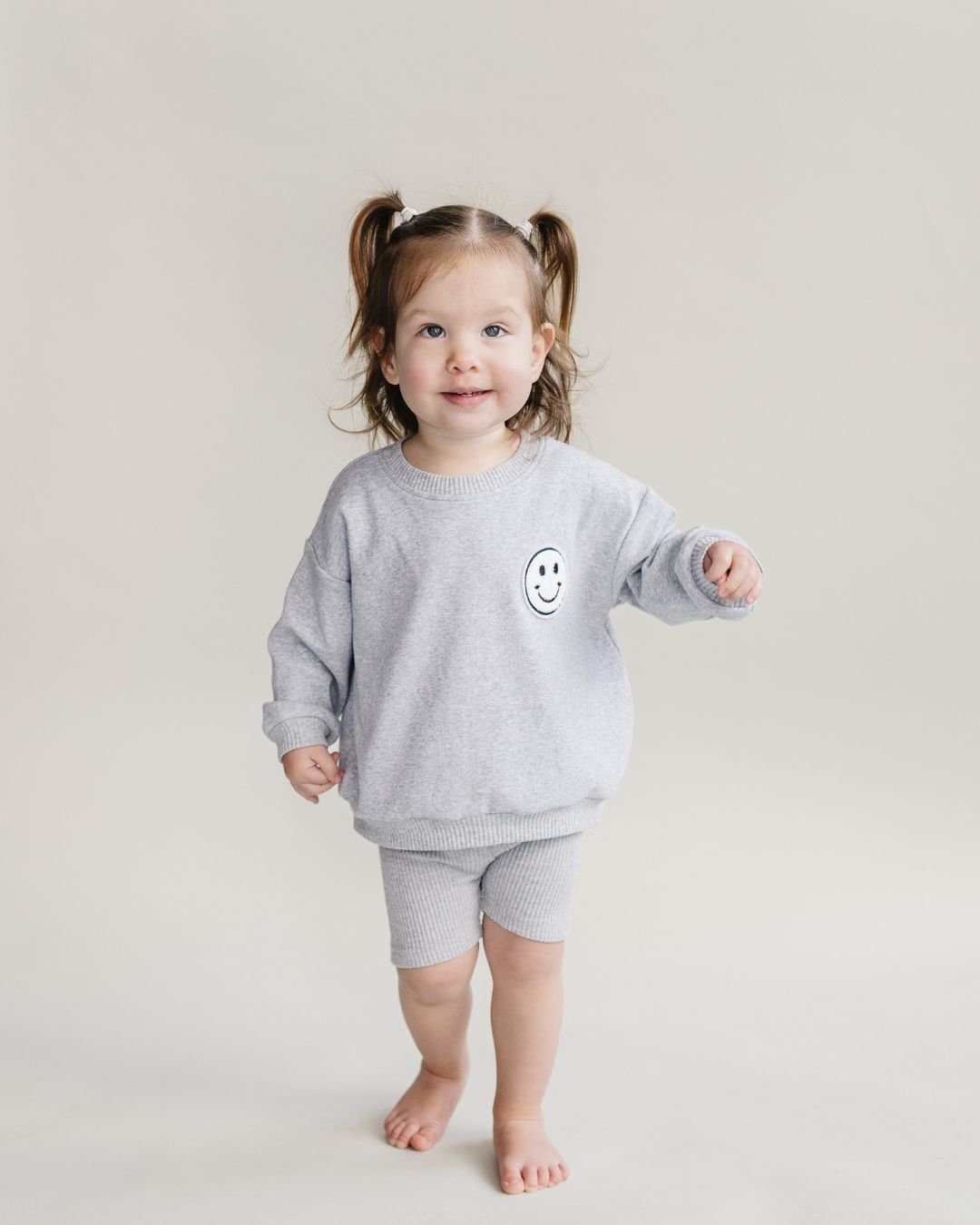 Biker Shorts Set | Gray - Mack & Harvie