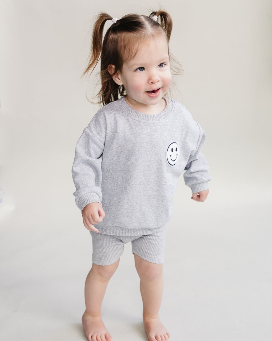 Biker Shorts Set | Gray - Mack & Harvie