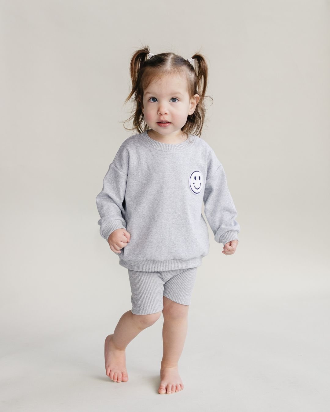 Biker Shorts Set | Gray - Mack & Harvie