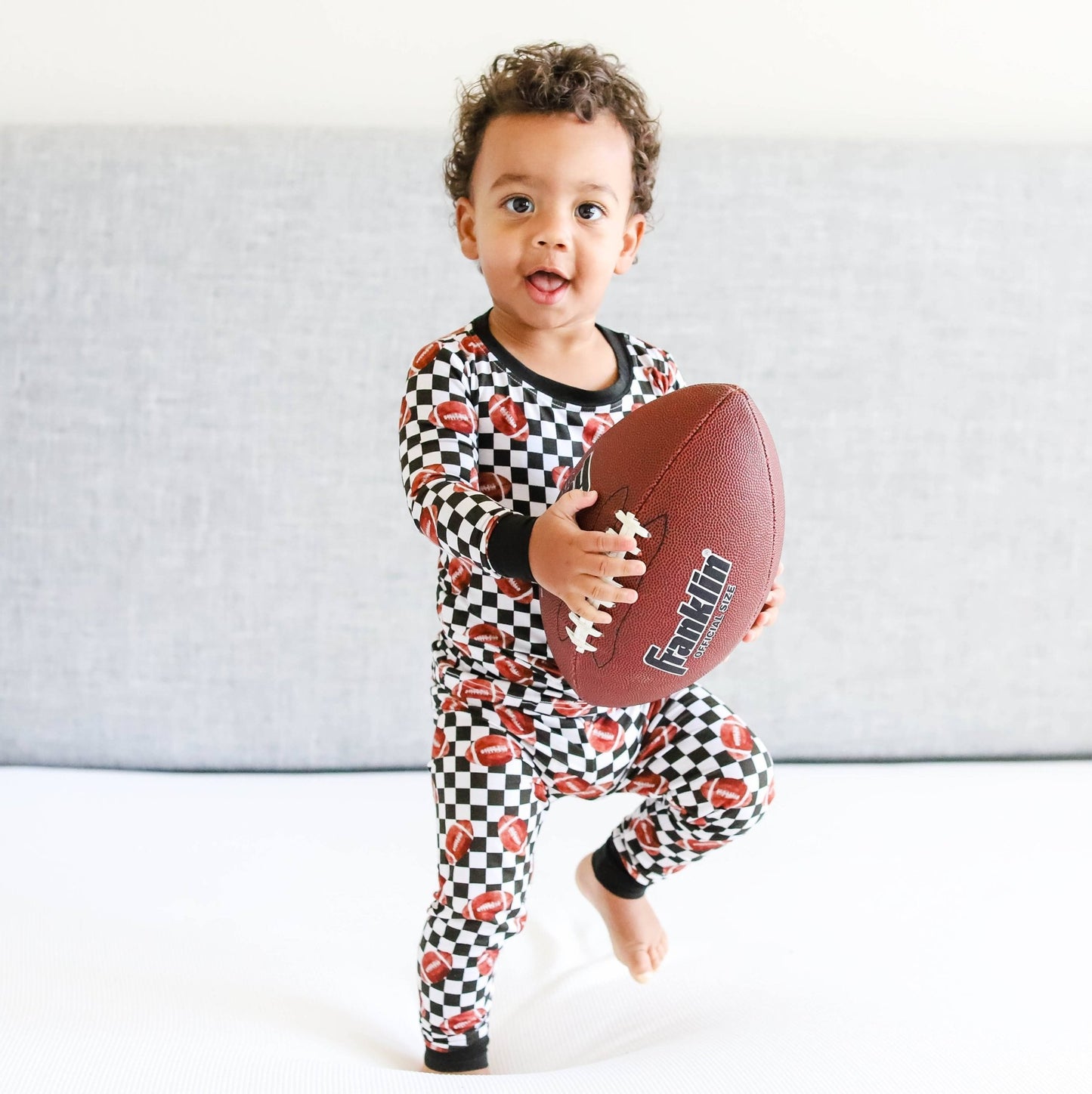 CHECKERED FOOTBALL DREAM SET - Mack & Harvie