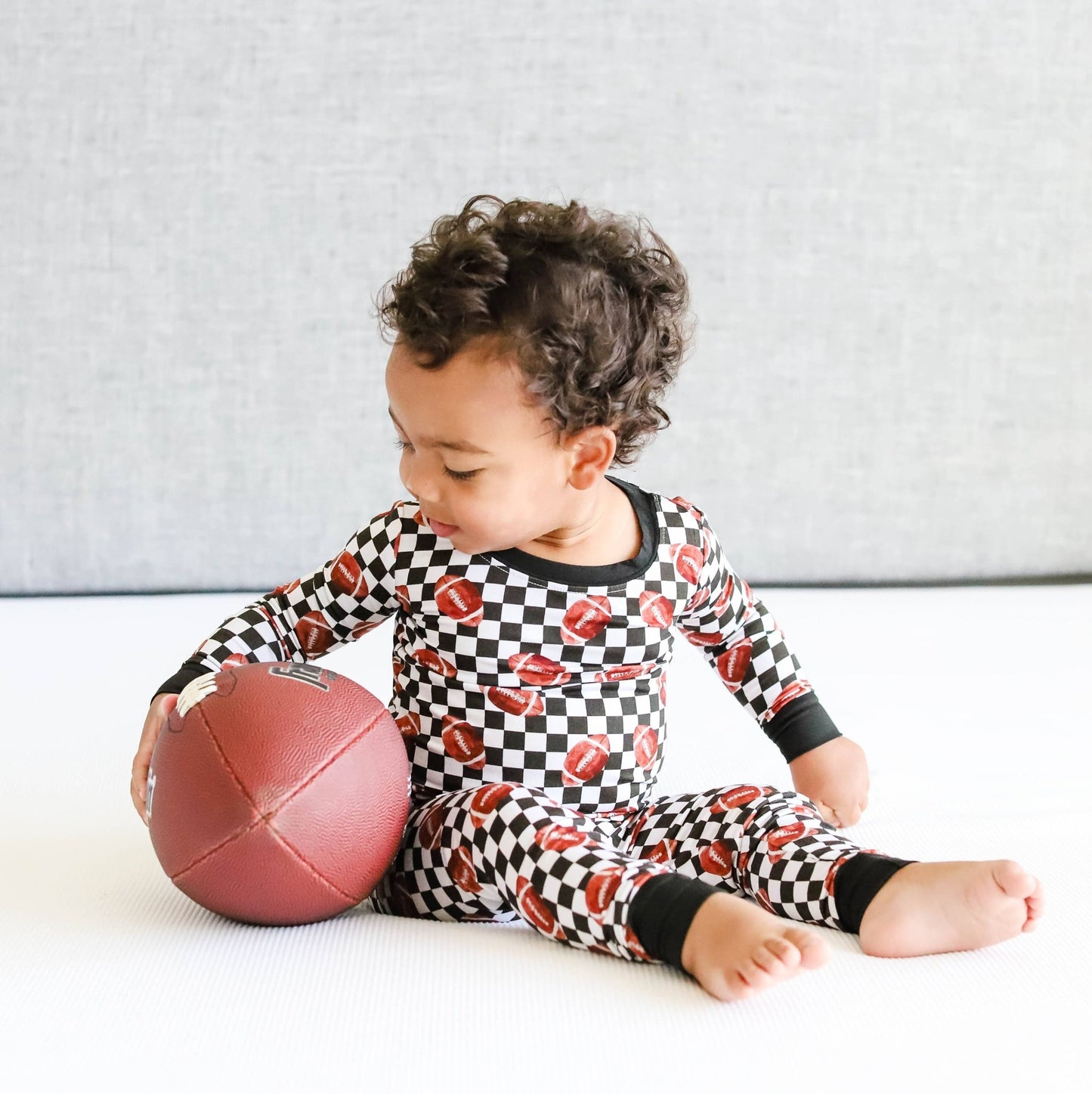 CHECKERED FOOTBALL DREAM SET - Mack & Harvie