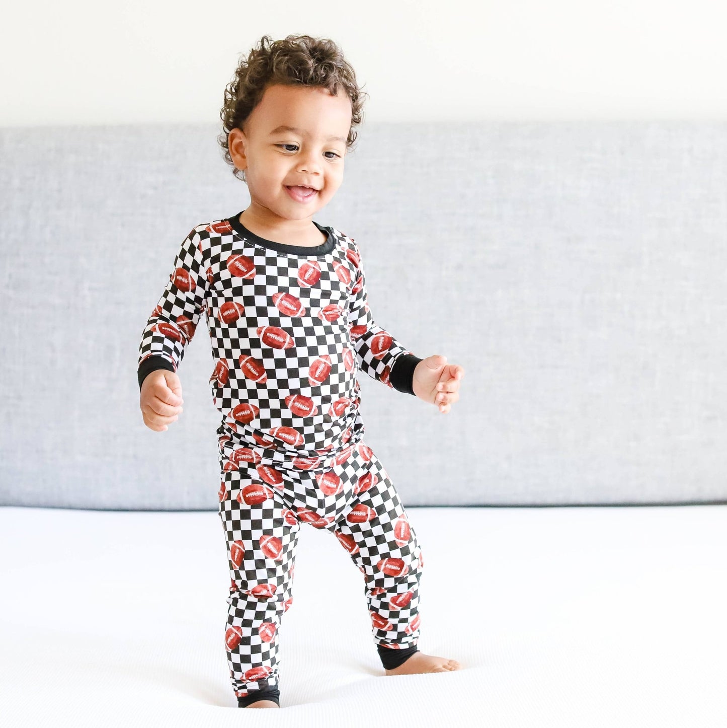 CHECKERED FOOTBALL DREAM SET - Mack & Harvie