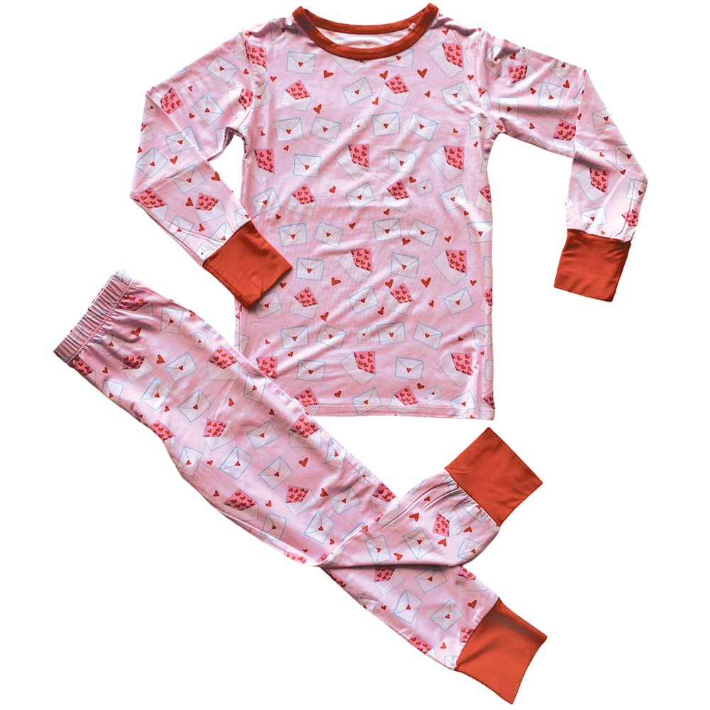 Ezrah Envelopes Bamboo 2-Piece Long Sleeve Set - Mack & Harvie