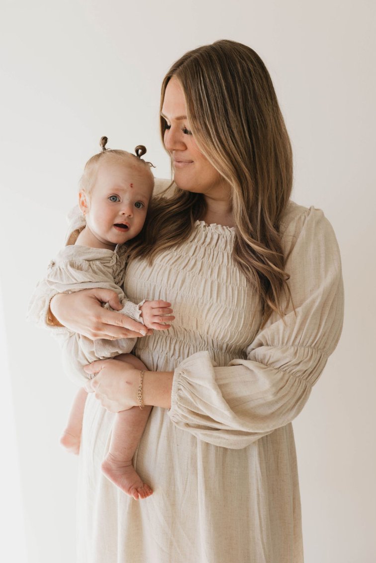 Flax | Linen Long Sleeve Dress - Mack & Harvie