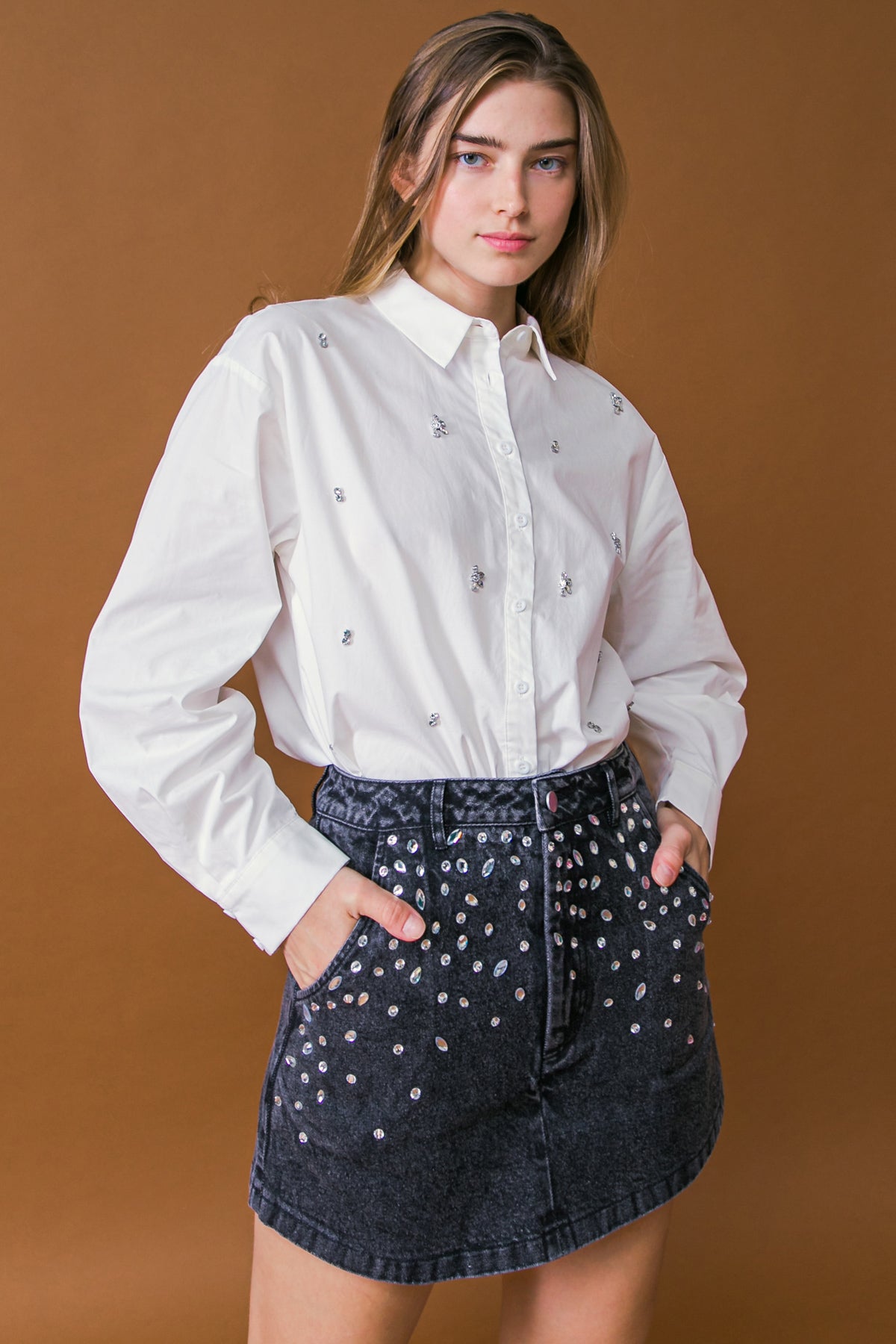 HIT OR MISS POPLIN SHIRT - Mack & Harvie